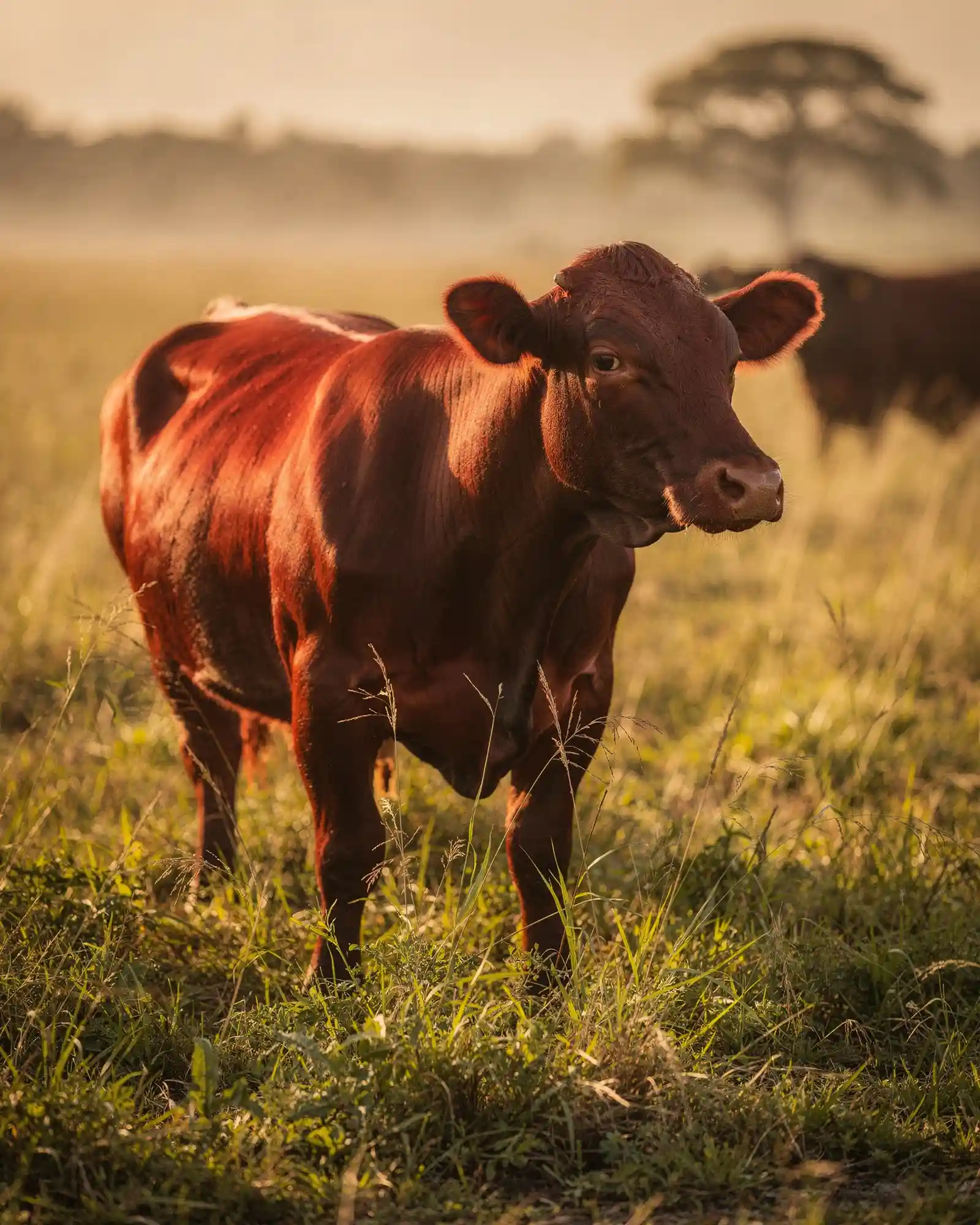 Cattle grazing at Blue Grotto Ranch